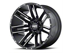 Moto Metal MO978 Razor Satin Black Machined 8-Lug Wheel; 20x10; -24mm Offset (19-23 RAM 2500)