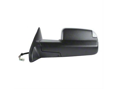 OEM Style Extendable Powered Towing Mirror with Turn Signal; Driver Side (12-19 RAM 3500)