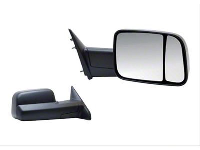 OEM Style Extendable Powered Towing Mirrors; Driver and Passenger Side (10-12 RAM 2500)