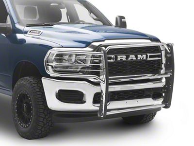 Grille Guard; Stainless Steel (19-23 RAM 2500)