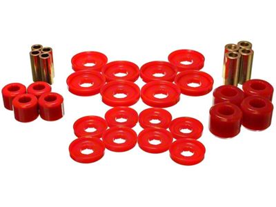 Front Control Arm Bushings; Red (03-09 4WD RAM 3500)