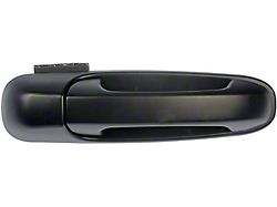 Exterior Door Handle; Front Right; Black; Paint to Match; Without Keyhole (03-10 RAM 3500)