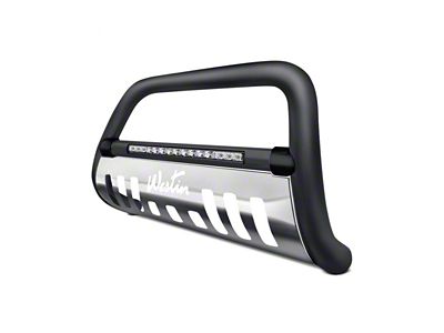 Ultimate LED Bull Bar; Textured Black (19-23 RAM 2500)
