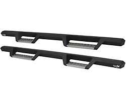 HDX Stainless Drop Nerf Side Step Bars; Textured Black (10-23 RAM 3500 Crew Cab)