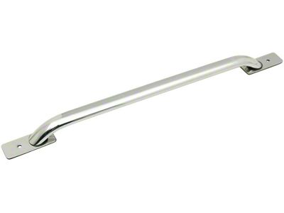 Platinum Oval Bed Rails; Stainless Steel (03-23 RAM 3500 w/ 8-Foot Box)