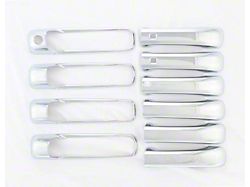 Smart Key Door Handle Covers; Chrome (13-18 RAM 3500 Crew Cab)