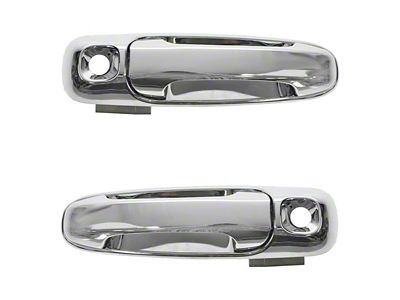 FOR 2009-2018 Dodge RAM 1500 CHROME 4 Door Handle COVERS No PSK