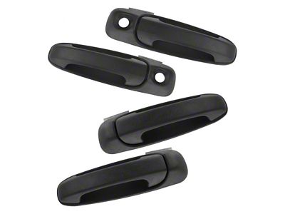 Chrome Side Mirror Covers + Smart Door Handle Covers For 2003-2009 Toyota 4Runner – Stick-On, No Drill