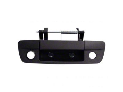 Tailgate Handle with Backup Camera Opening; Textured Black (13-18 RAM 2500)