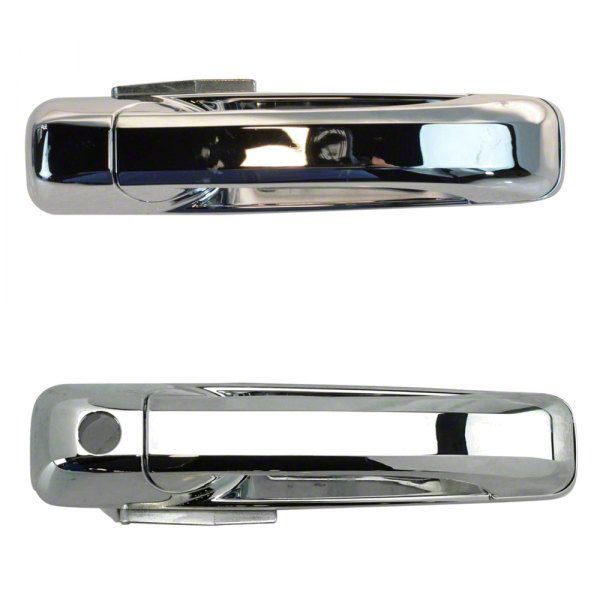 Set Of 8 Chrome Door Handle Covers For 2009-2018 Ram 1500 & 2010-2024 Ram 2500/3500 Trucks 7 thumbnail image