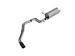 Borla S-Type Single Exhaust System with Black Chrome Tip; Side Exit (19-23 6.4L RAM 2500)