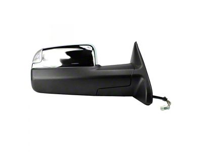 OEM Style Extendable Powered Towing Mirror with Turn Signal; Passenger Side (13-18 RAM 3500)