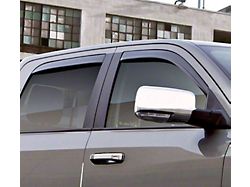 Low Profile Ventvisor Window Deflectors; Front and Rear; Dark Smoke (10-23 RAM 2500 Crew Cab)