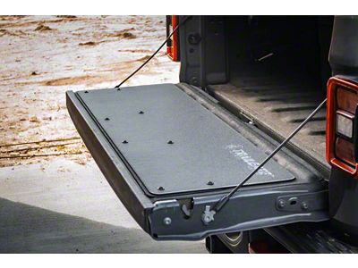 AL Offroad Products The OG Trailgate Panel with Cupholders (19-23 RAM 3500 w/o RAM Box & Multifunction Tailgate)