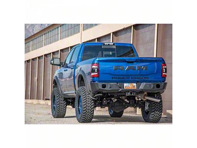 Expedition One Range Max Base Rear Bumper; Textured Black (19-23 RAM 2500)