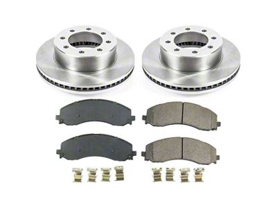 PowerStop OE Replacement 8-Lug Brake Rotor and Pad Kit; Front (19-23 RAM 2500)