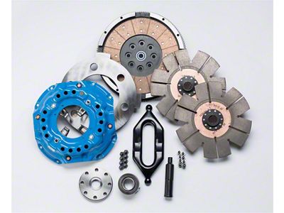 South Bend Clutch Stage 6 Competition Dual Disc Full Sintered Iron Clutch Kit; 10-Spline (05-09 5.9L RAM 2500 w/ G56 Transmission)