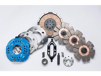 South Bend Clutch Stage 6 Competition Triple Disc Full Sintered Iron Clutch Kit; 10-Spline (05-07 5.9L RAM 3500 w/ G56 Transmission)