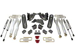 Max Trac 4-Inch Front / 1-Inch Rear MaxPro Elite 4-Link Suspension Lift Kit with Fox Shocks (19-23 4WD RAM 2500 w/o Air Ride)