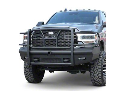 Pipe Force Series Front Bumper; Black Textured (19-23 RAM 2500)