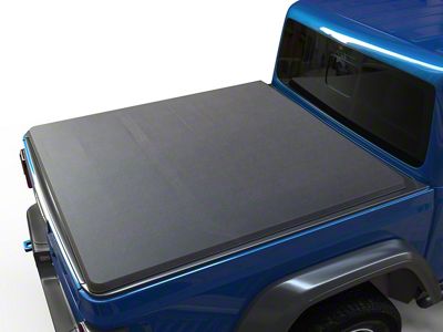 Vanguard Off-Road Soft Quad-Fold Tonneau Cover; Black (19-23 RAM 1500 w/ 6.4-Foot Box & w/o RAM Box)
