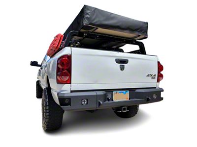 Chassis Unlimited Attitude Series Rear Bumper; Black Textured (03-09 RAM 2500)