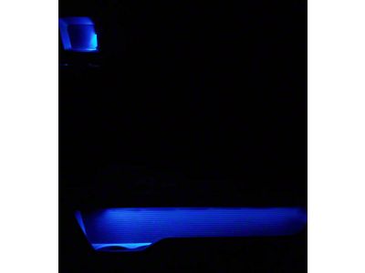 Paragoptics Factory Ambient Lighting Upgrade; True Blue (19-20 RAM 2500 Laramie Crew Cab w/ Factory Dash Lighting; 19-23 RAM 2500 Limited, Longhorn Crew Cab w/ Factory Dash Lighting)