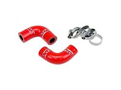 HPS Silicone Oil Cooler Coolant Elbow Hose Kit; Red (2006 5.7L RAM 1500)
