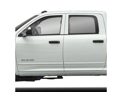 Painted Body Side Molding; Billet Metallic (19-23 RAM 2500 Crew Cab, Mega Cab)