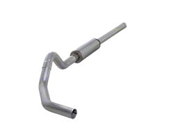 4-Inch Aluminized Steel Single Exhaust System; Side Exit (04.5-07 5.9L RAM 2500)