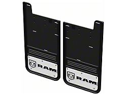 No-Drill Mud Flaps with RAM Horizontal Logo; Rear (19-23 RAM 2500)