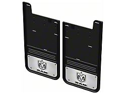 No-Drill Mud Flaps with RAM Vertical Logo; Rear (19-23 RAM 2500)