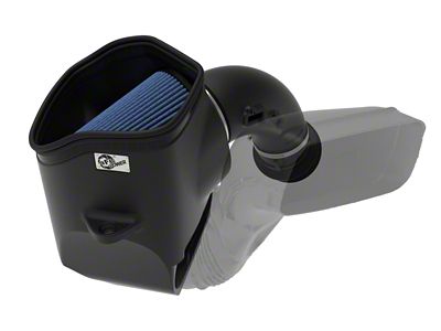 AFE Magnum FORCE Stage-2 Cold Air Intake with Pro 5R Oiled Filter; Black (19-23 6.7L RAM 3500)