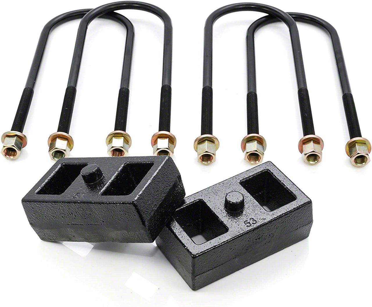 Rugged Off Road RAM 3500 2-Inch Rear Lift Block Kit 2-2012 (03-14 RAM ...