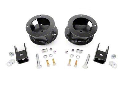 Rough Country 2.50-Inch Front Leveling Lift Kit (13-23 4WD RAM 3500, Excluding Power Wagon)