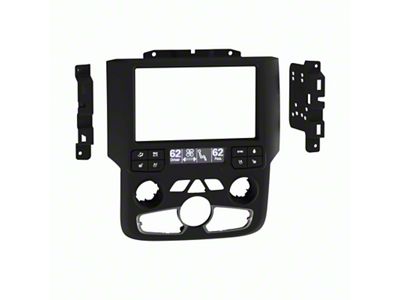 TurboTactile Dash Trim Kit with OLED Climate Control Screen (13-18 RAM 3500 w/ 8.4-Inch Touchscreen)