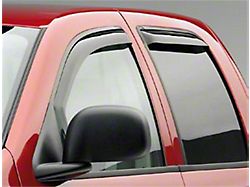 EGR In-Channel Window Visors; Front and Rear; Dark Smoke (03-09 RAM 2500 Quad Cab)