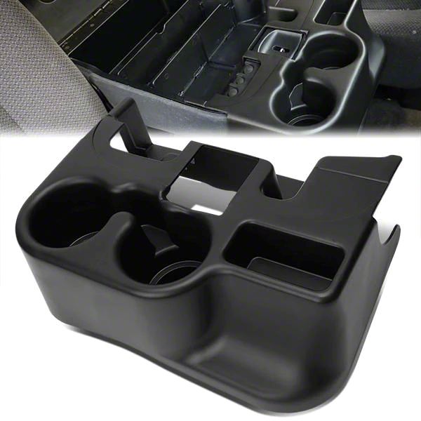RAM 1500 Center Console Cup Holder; Black (0212 RAM 1500 w/ Bench Seat