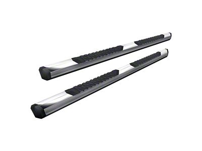 GEM Tubes Octa Series Nerf Side Step Bars; Chrome (09-18 RAM 1500 Crew Cab)