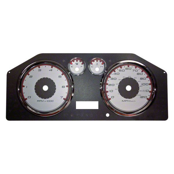 US Speedo RAM 3500 Daytona Edition Gauge Face; MPH; 4Gauges; Silver