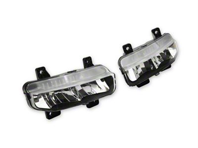 OEM Style LED Fog Lights with Switch; Clear (19-23 RAM 3500)