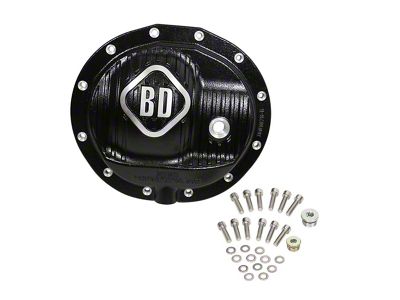 BD Power AA 12-9.25 Front Differential Cover; Black (13-23 RAM 3500)