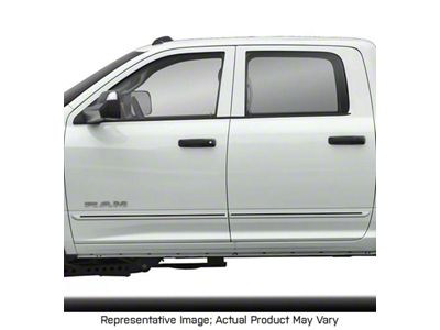 Painted Body Side Molding with Black Insert; Patriot Blue Pearl II (19-23 RAM 2500 Crew Cab, Mega Cab)