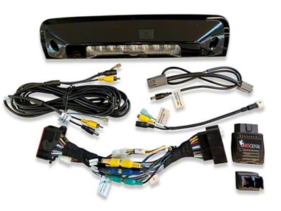 Infotainment Third Brake LED Light Cargo Camera Kit (2018 RAM 3500)