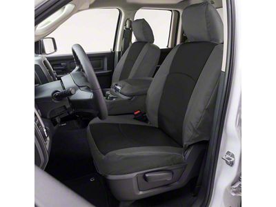 Covercraft Precision Fit Seat Covers Endura Custom Second Row Seat Cover; Black/Charcoal (11-18 RAM 2500 Crew Cab)