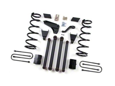 Zone Offroad 5-Inch Coil Spring Suspension Lift Kit (10-12 4WD RAM 3500 w/ 3.50-Inch Rear Axle)