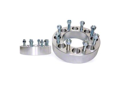 Rough Country 2-Inch Wheel Spacers; Aluminum (03-10 4WD RAM 3500)