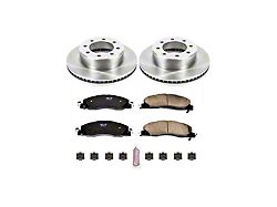 PowerStop OE Replacement 8-Lug Brake Rotor and Pad Kit; Front (09-18 RAM 2500)