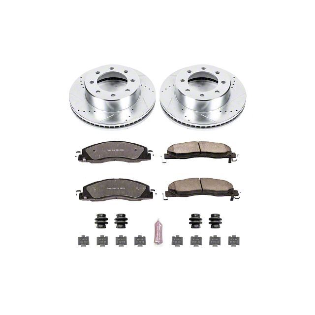 Powerstop Ram Z Extreme Truck And Tow Lug Brake Rotor And Pad Kit Front K