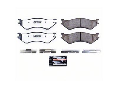 PowerStop Z36 Extreme Truck and Tow Carbon-Fiber Ceramic Brake Pads; Rear Pair (03-08 RAM 2500)